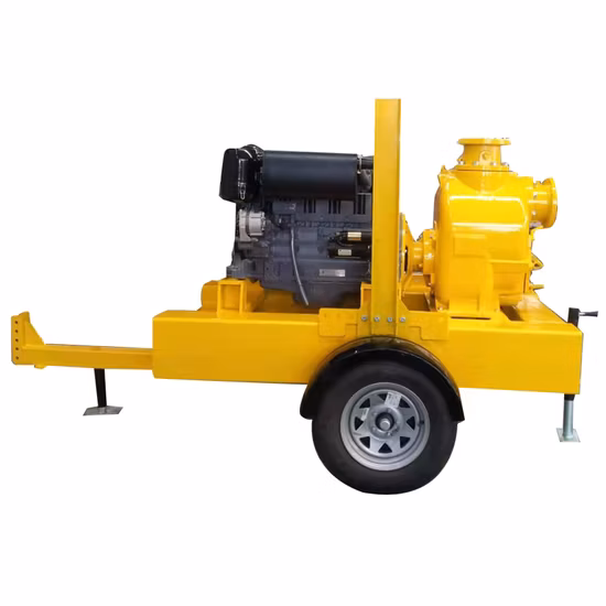3 Inch Diesel Engine Driven Self Priming/Mine/Sewage/Trash/Slurry/Mud/Sand/Dirty Dewatering Water Centrifugal Pump